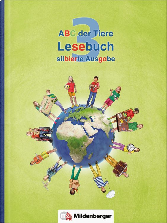 Produktbild: ABC der Tiere 3 &ndash; Lesebuch, silbierte Ausgabe