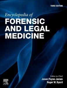 Produktbild: Encyclopedia of Forensic and Legal Medicine
