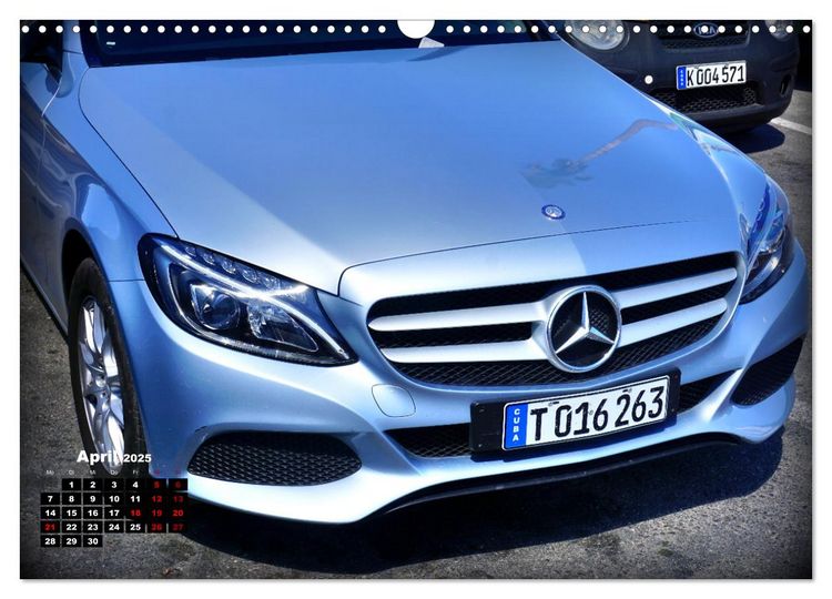 Produktbild: Autos mit Stern - Mercedes-Benz auf Kuba (Wandkalender 2025 DIN A3 quer), CALVENDO Monatskalender