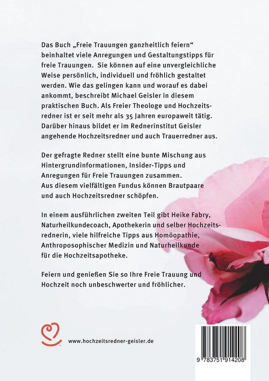 Produktbild: Freie Trauungen ganzheitlich feiern