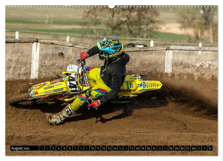 Produktbild: MOTOCROSS 2026 (Wandkalender 2026 DIN A2 quer), CALVENDO Monatskalender