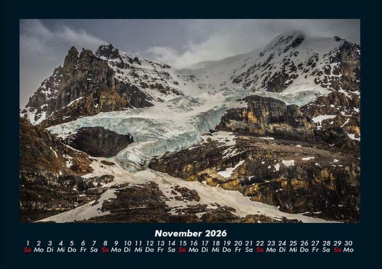 Produktbild: Bergige Welten 2026 Fotokalender DIN A4