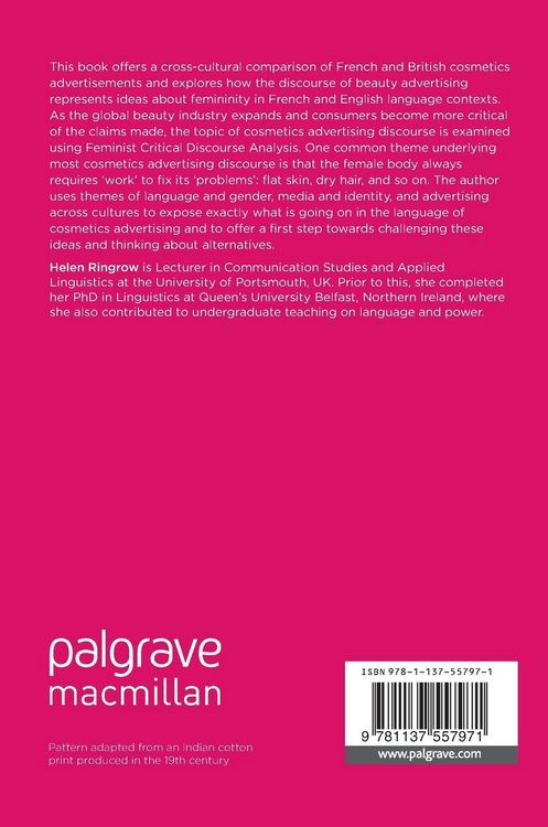 Produktbild: The Language of Cosmetics Advertising