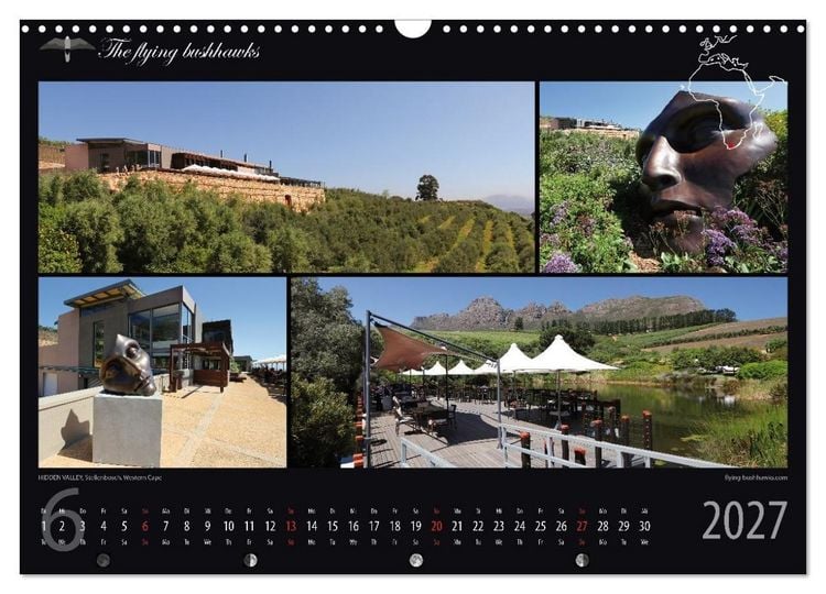 Produktbild: Wein & Architektur 2027 (Wandkalender 2027 DIN A3 quer), CALVENDO Monatskalender