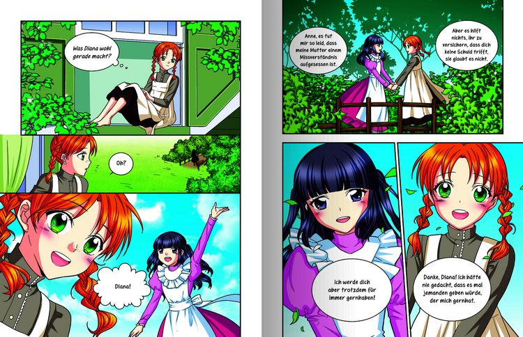 Produktbild: MANHWA &ndash; Klassiker f&uuml;r Kids &ndash; Anne auf Green Gables