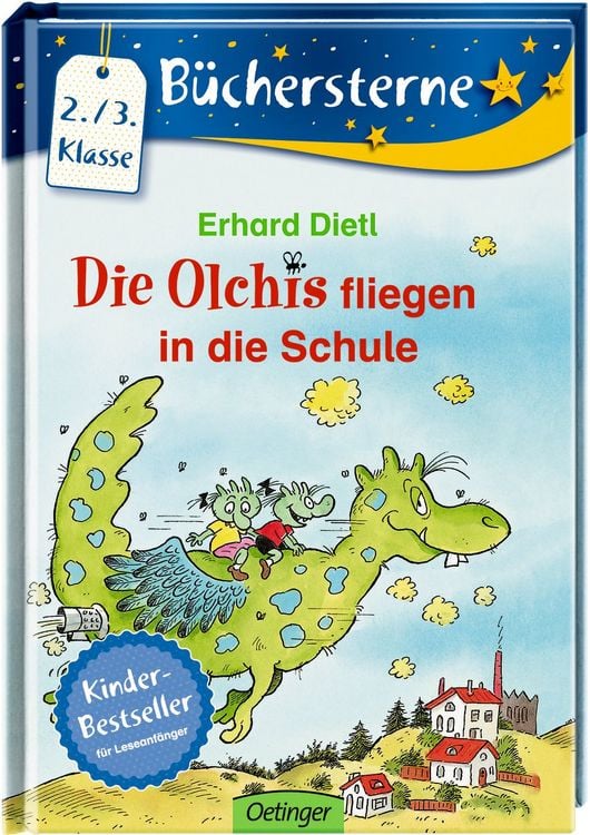 Produktbild: Die Olchis fliegen in die Schule / Olchis - Erstleser Bd. 3