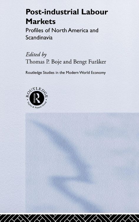 Produktbild: Post-industrial Labour Markets