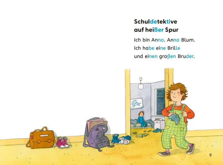Produktbild: Leseprofis &ndash; Silbe-f&uuml;r-Silbe: Schuldetektive auf hei&szlig;er Spur, 1. Klasse