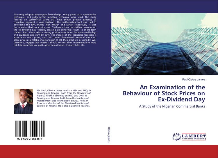 Produktbild: An Examination of the Behaviour of Stock Prices on Ex-Dividend Day