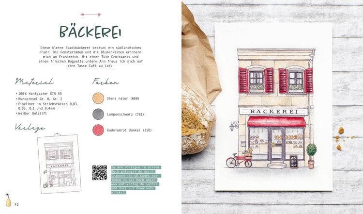 Produktbild: Watercolor &ndash; Little Shops