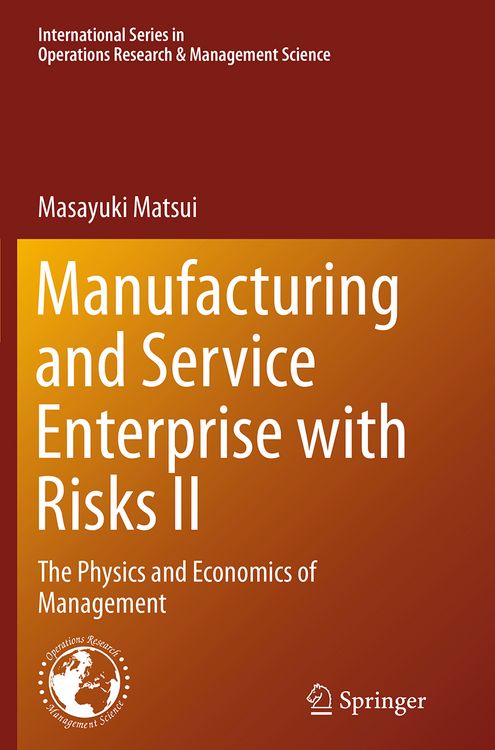 Produktbild: Manufacturing and Service Enterprise with Risks II
