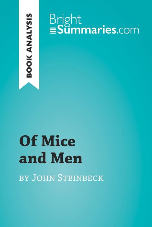 Produktbild: Of Mice and Men by John Steinbeck (Book Analysis)
