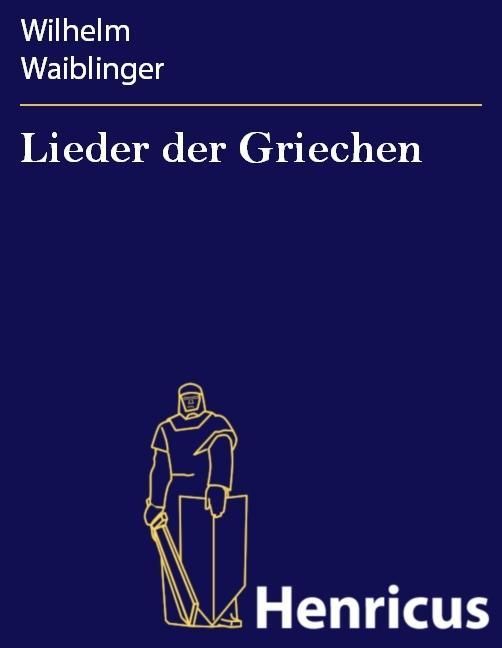 Produktbild: Lieder der Griechen