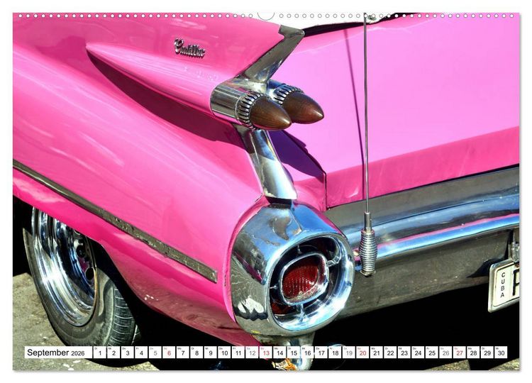 Produktbild: Auto Legenden CADILLAC (hochwertiger Premium Wandkalender 2026 DIN A2 quer), Kunstdruck in Hochglanz