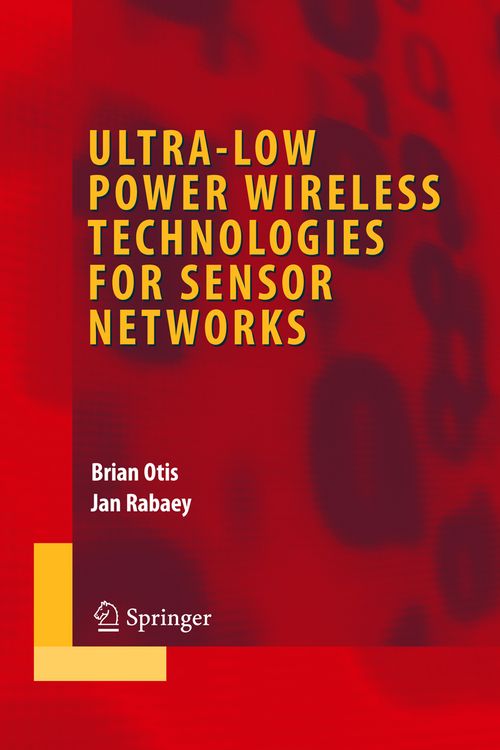 Produktbild: Ultra-Low Power Wireless Technologies for Sensor Networks