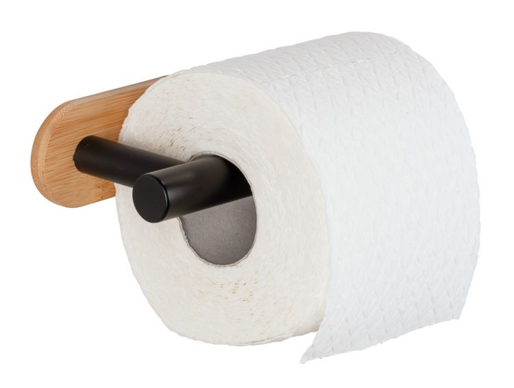 Produktbild: Turbo-Loc&reg; Toilettenpapierhalter Mod. Orea Bamboo, Befestigen ohne bohren