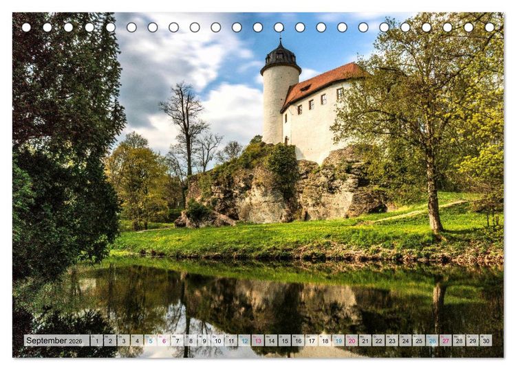 Produktbild: Chemnitz und Umgebung (Tischkalender 2026 DIN A5 quer), CALVENDO Monatskalender