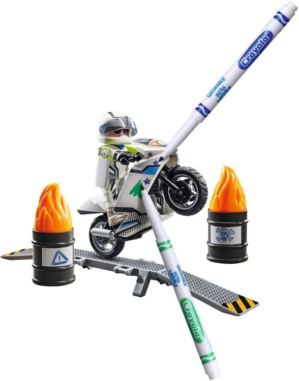 Produktbild: Playmobil&reg; Color Motorrad 71377