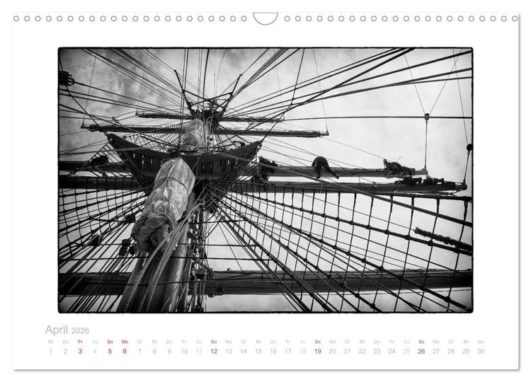 Produktbild: Gorch Fock - zeitlose Eindr&uuml;cke (Wandkalender 2026 DIN A3 quer), CALVENDO Monatskalender