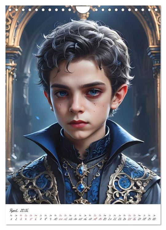 Produktbild: Vampirkinder der Finsternis (Wandkalender 2026 DIN A4 hoch), CALVENDO Monatskalender