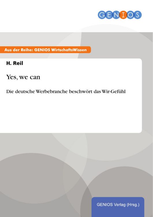 Produktbild: Yes, we can