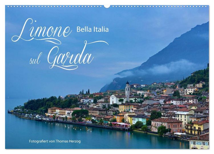 Produktbild: Limone sul Garda - Bella Italia (Wandkalender 2026 DIN A2 quer), CALVENDO Monatskalender