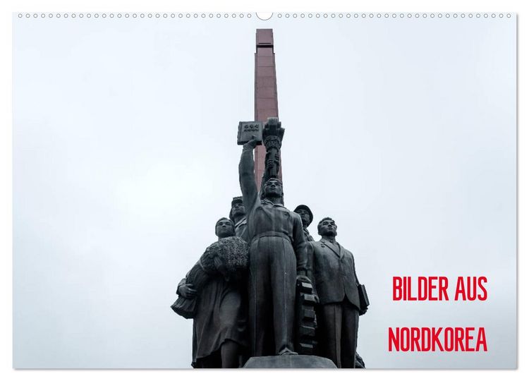 Produktbild: BILDER AUS NORDKOREA (Wandkalender 2026 DIN A2 quer), CALVENDO Monatskalender