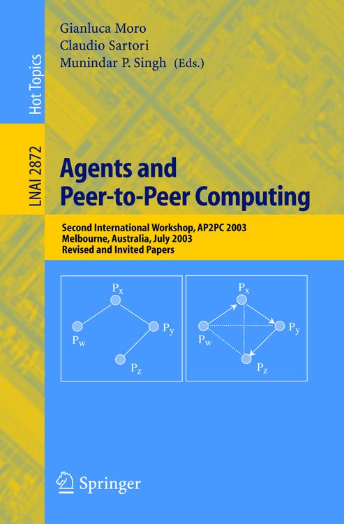 Produktbild: Agents and Peer-to-Peer Computing