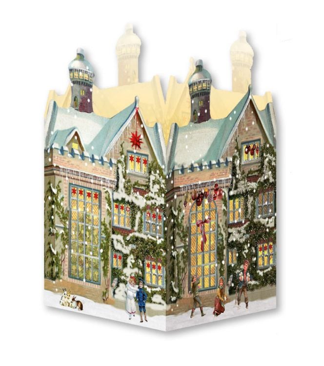 Produktbild: Mini-Adventskalender &ndash; Nostalgische Weihnachtsh&auml;user