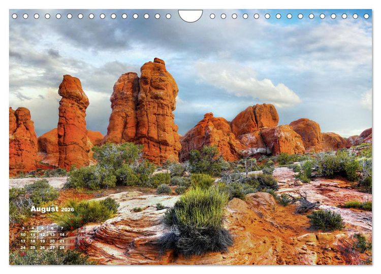 Produktbild: Arches Road Trip (Wall Calendar 2026 DIN A4 landscape), CALVENDO 12 Month Wall Calendar