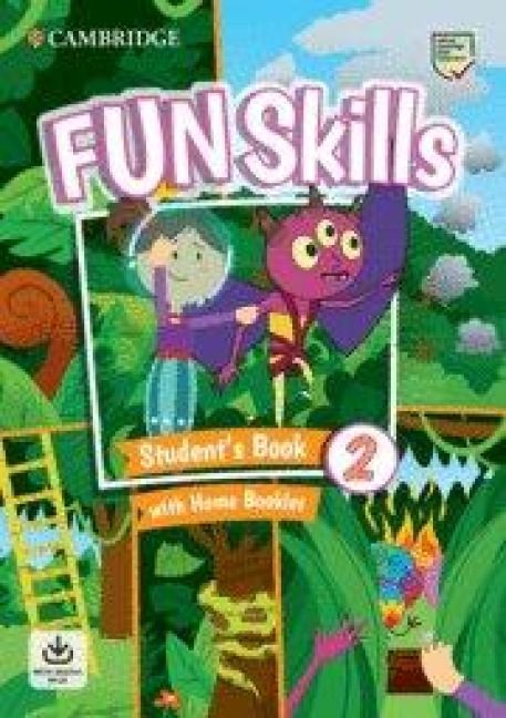 Produktbild: Fun Skills Level 2 Student's Book and Home Booklet with Online Activities