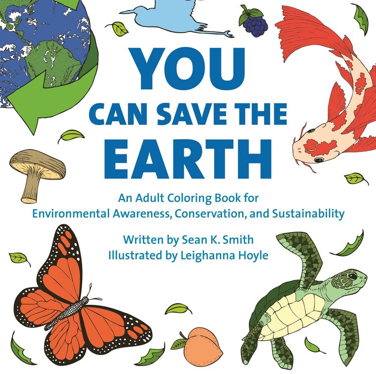 Produktbild: You Can Save the Earth Adult Coloring Book