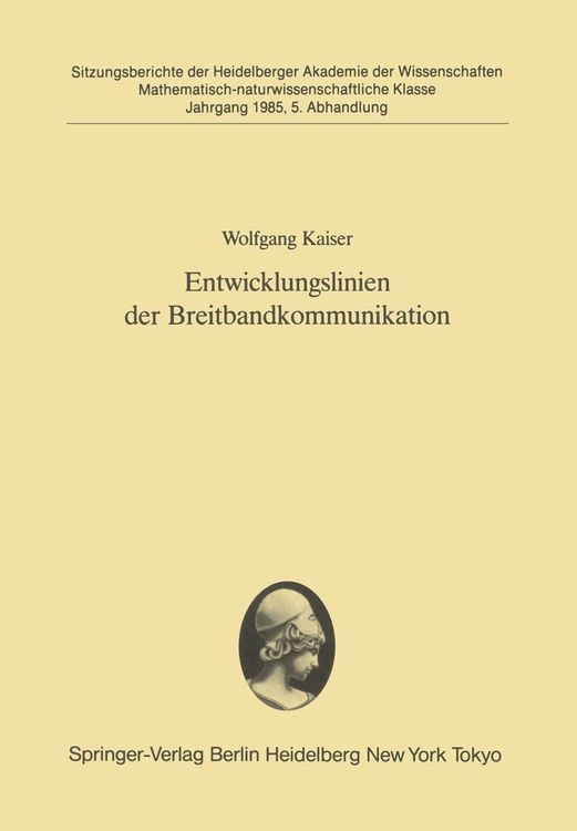 Produktbild: Entwicklungslinien der Breitbandkommunikation