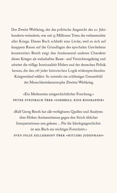 Produktbild: Kurze Geschichte des Zweiten Weltkriegs