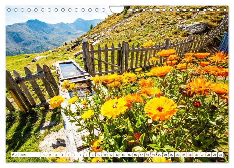 Produktbild: Almen im S&uuml;dtiroler Ultental (Wandkalender 2026 DIN A4 quer), CALVENDO Monatskalender