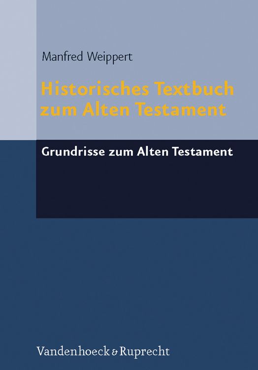 Produktbild: Historisches Textbuch zum Alten Testament