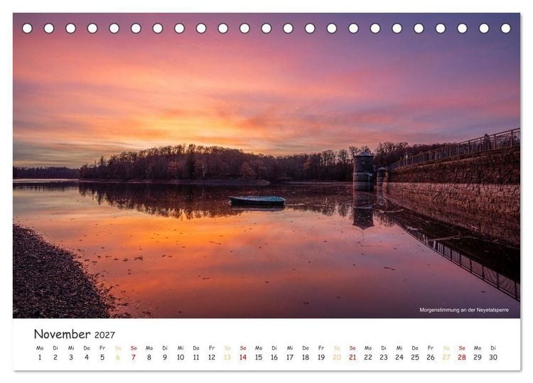 Produktbild: Heimat Entdecken: Bergisches Land (Tischkalender 2027 DIN A5 quer), CALVENDO Monatskalender