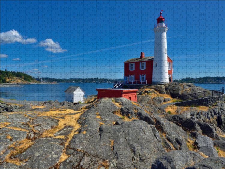 Produktbild: CALVENDO Puzzle Greater Victoria, Fisgard Lighthouse Historical Site 2000 Teile Lege-Gr&ouml;&szlig;e 90 x 67 cm Foto-Puzzle Bild von Dieter-M. Wilczek