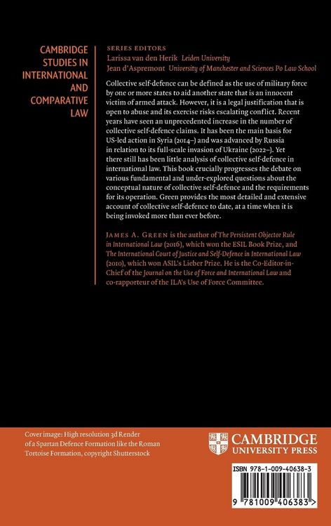 Produktbild: Collective Self-Defence in International Law