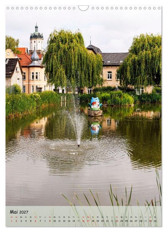 Produktbild: Neustadt an der Orla (Wandkalender 2027 DIN A3 hoch), CALVENDO Monatskalender