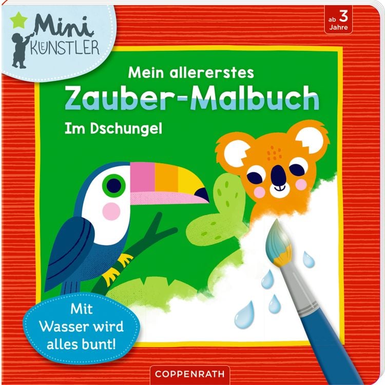 Produktbild: Mein allererstes Zauber-Malbuch: Im Dschungel