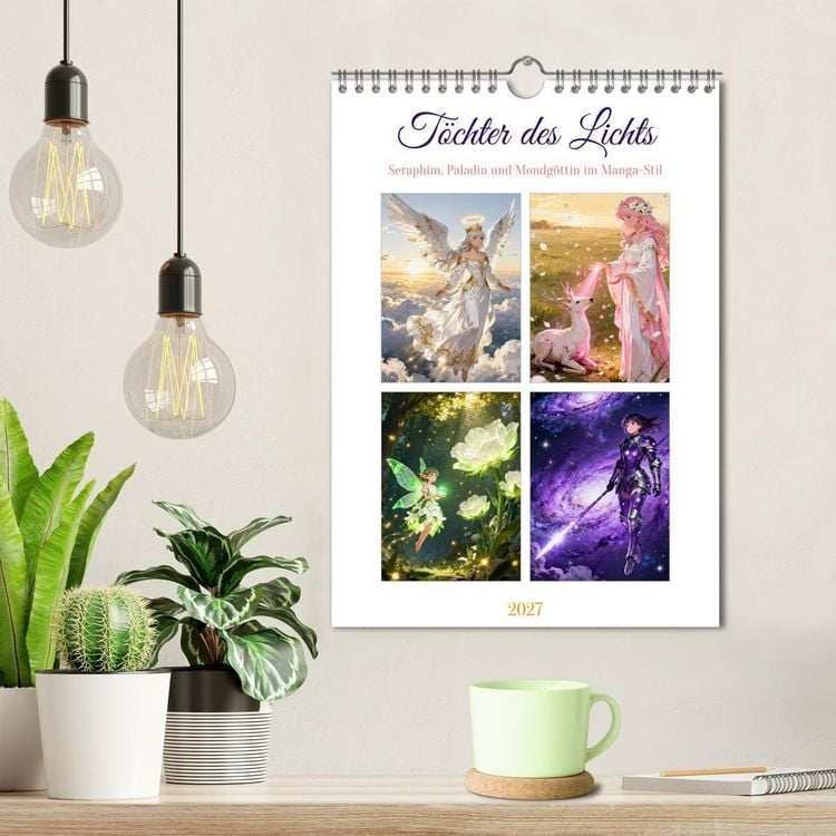 Produktbild: T&ouml;chter des Lichts (Wandkalender 2027 DIN A4 hoch), CALVENDO Monatskalender