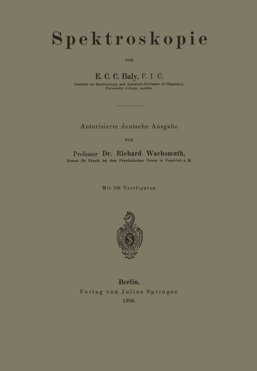 Produktbild: Spektroskopie