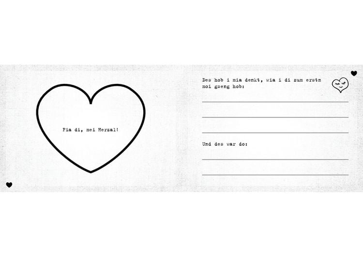 Produktbild: Was ich an dir liebe &ndash; Wos i an dir mog