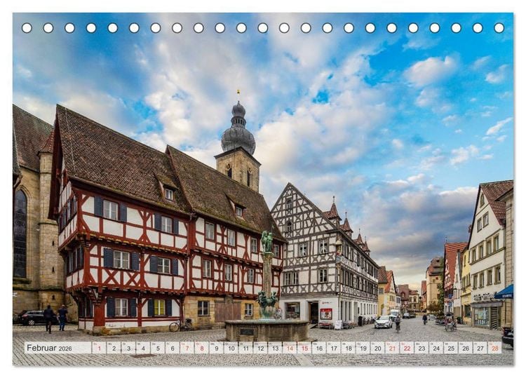 Produktbild: Forchheim Impressionen (Tischkalender 2026 DIN A5 quer), CALVENDO Monatskalender