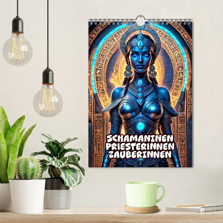 Produktbild: Schamaninen, Priesterinnen, Zauberinnen (Wandkalender 2026 DIN A4 hoch), CALVENDO Monatskalender