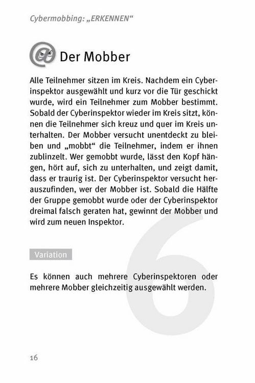 Produktbild: Die 50 besten Spiele gegen Cybermobbing