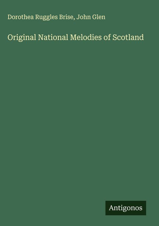 Produktbild: Original National Melodies of Scotland