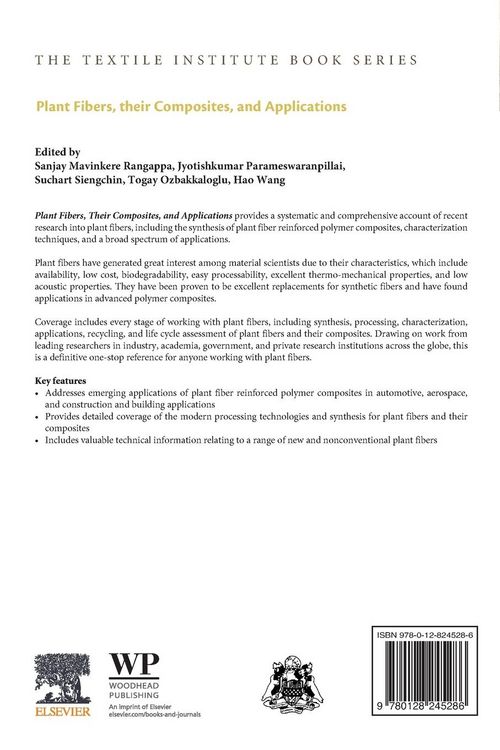 Produktbild: Plant Fibers, their Composites, and Applications