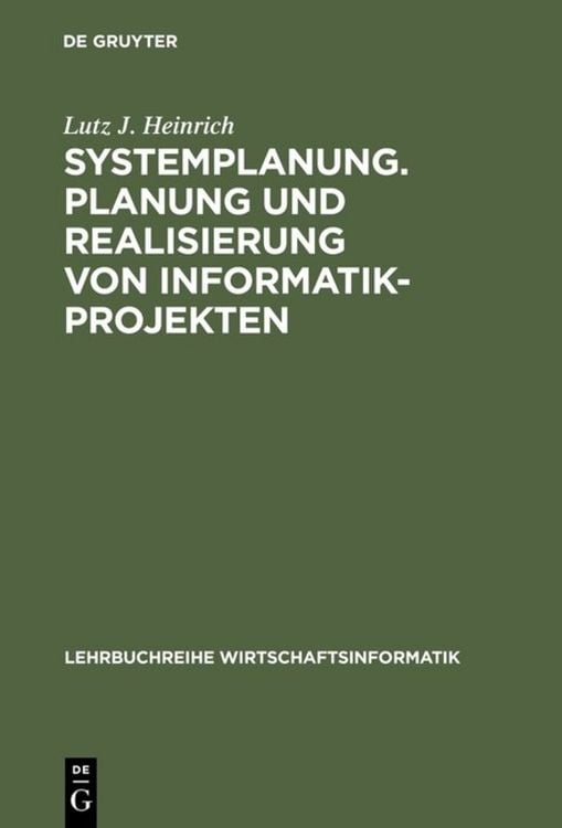 Produktbild: Systemplanung. Planung und Realisierung von Informatik-Projekten